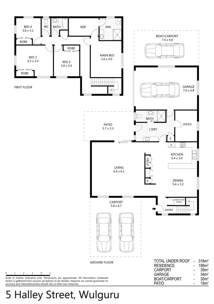 Floorplan of Homely house listing, 5 Halley Street, Wulguru QLD 4811