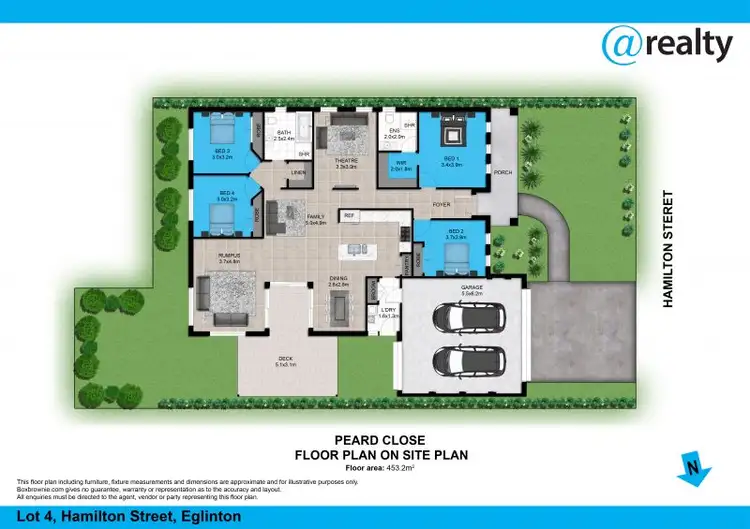 Floorplan of Homely house listing, 64 Hamilton Street, Eglinton NSW 2795