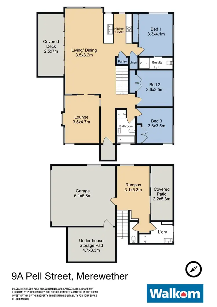 Floorplan of Homely house listing, 9A Pell Street, Merewether NSW 2291