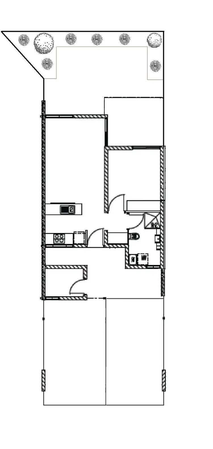 Floorplan of Homely unit listing, 2/121 Flynn Cct, Bellamack NT 832