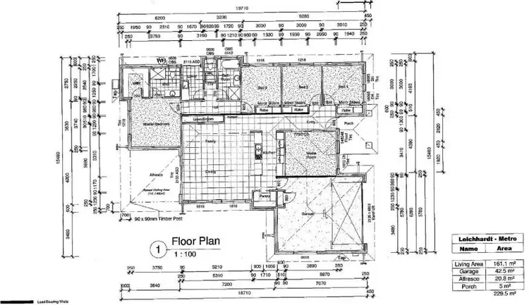 Floorplan of Homely house listing, 19 Cypress Pines Drive, Miles QLD 4415