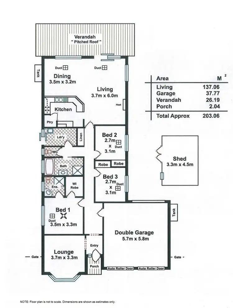 Floorplan of Homely house listing, Address available on request
