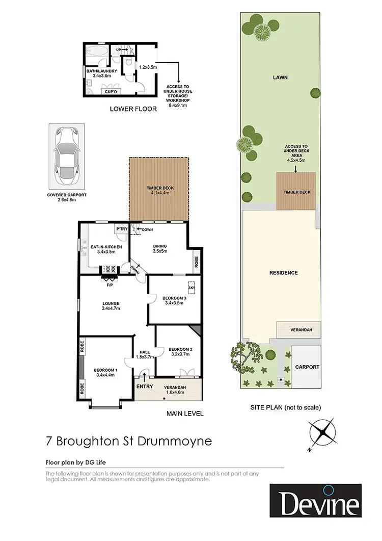Floorplan of Homely house listing, 7 Broughton Street, Drummoyne NSW 2047