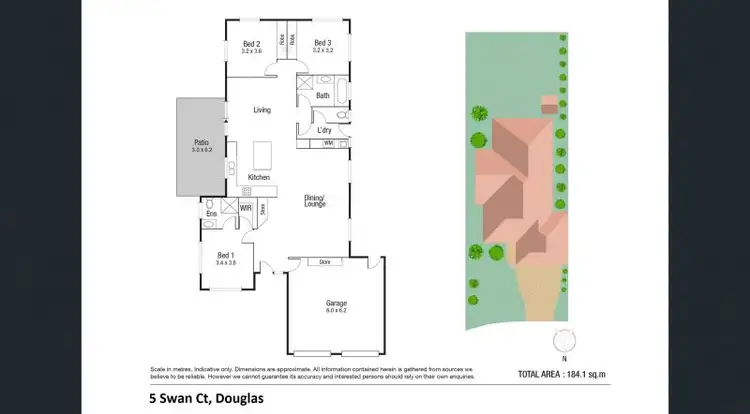 Floorplan of Homely house listing, 5 Swan Ct, Douglas QLD 4814