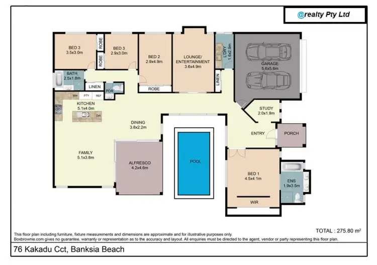 Floorplan of Homely house listing, 76 Kakadu Circuit, Banksia Beach QLD 4507