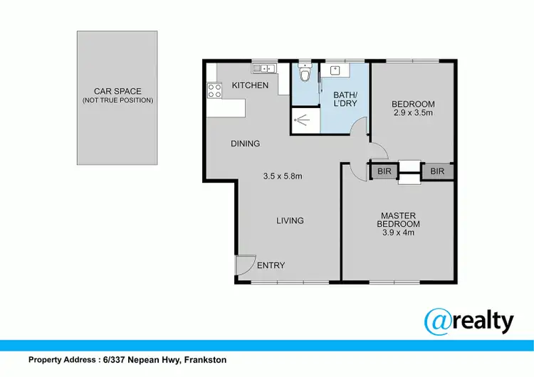Floorplan of Homely apartment listing, 6/337 Nepean Highway, Frankston VIC 3199
