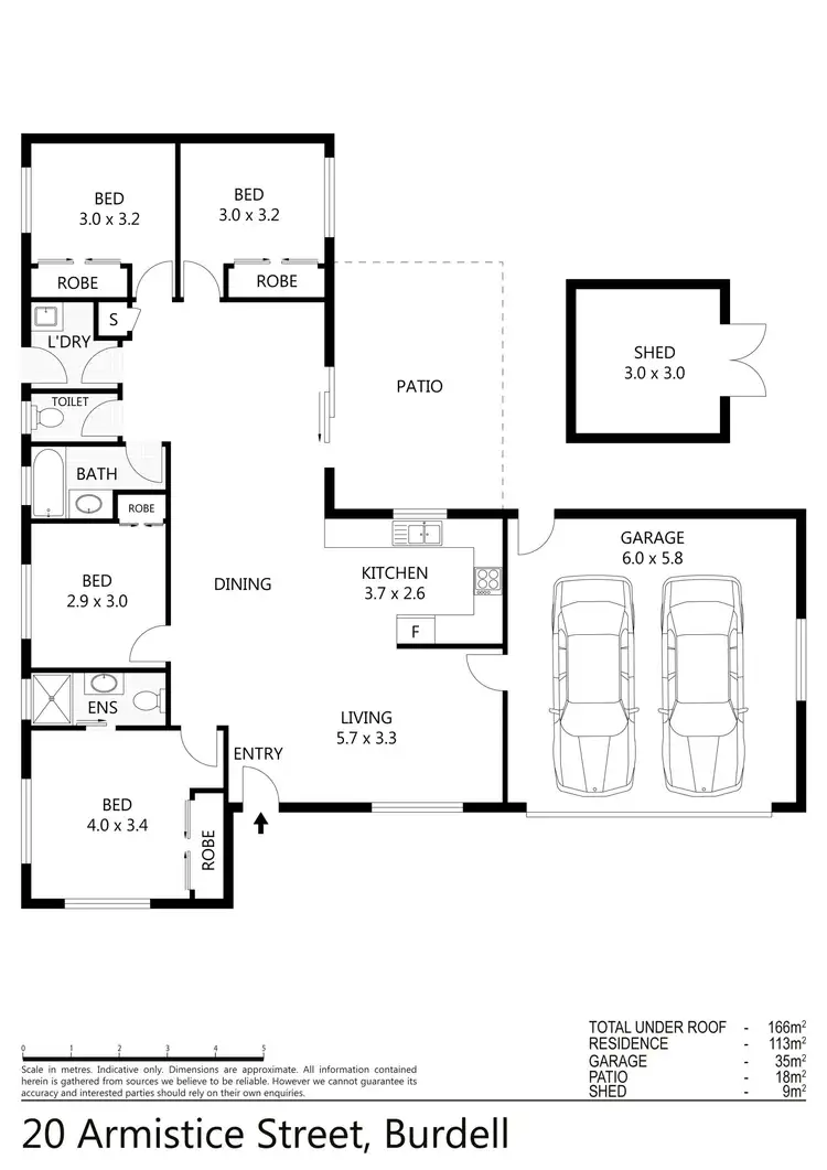 Floorplan of Homely house listing, 20 Armistice Street, Burdell QLD 4818
