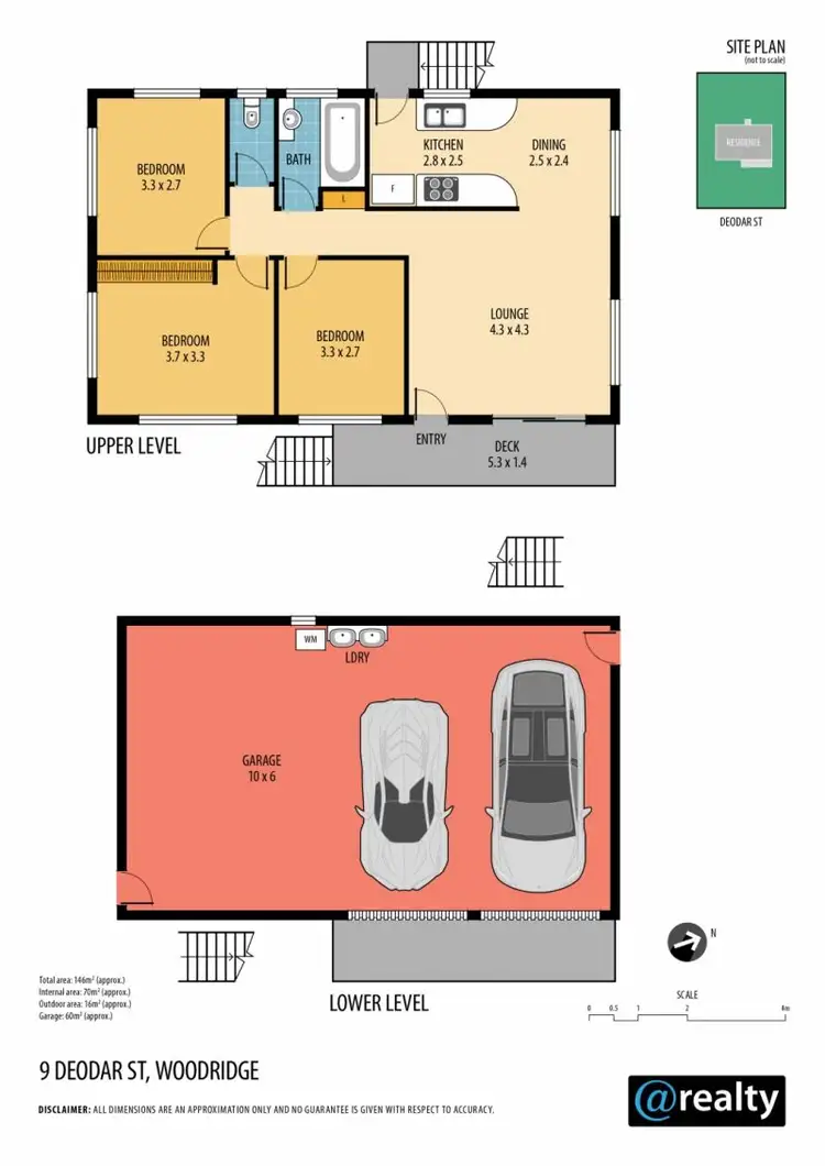 Floorplan of Homely house listing, 9 Deodar Street, Woodridge QLD 4114