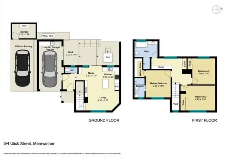 Floorplan of Homely townhouse listing, 5/4 Ulick Street, Merewether NSW 2291