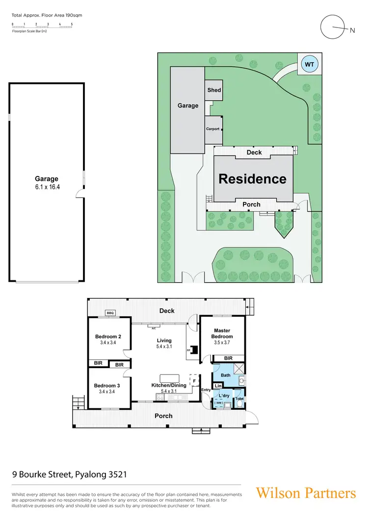 Floorplan of Homely house listing, 9 Bourke Street, Pyalong VIC 3521