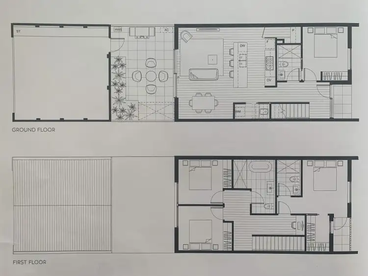 Floorplan of Homely townhouse listing, 17 Havenlea Lane, Cairnlea VIC 3023