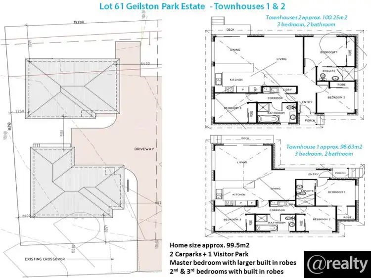 Floorplan of Homely house listing, 1/66 Napier St, Geilston Bay TAS 7015