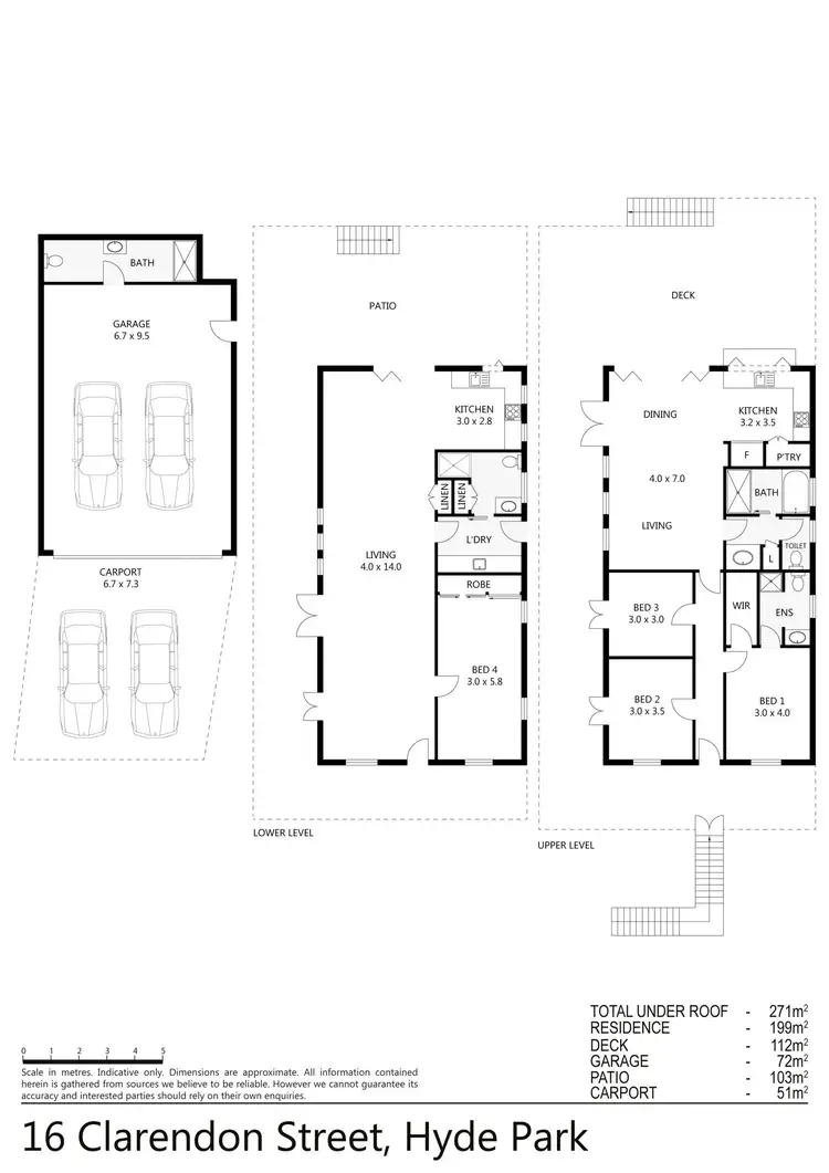 Floorplan of Homely house listing, 16 Clarendon Street, Hyde Park QLD 4812