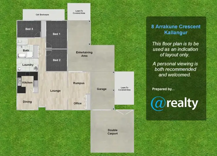 Floorplan of Homely house listing, 8 Arrakune Crescent, Kallangur QLD 4503