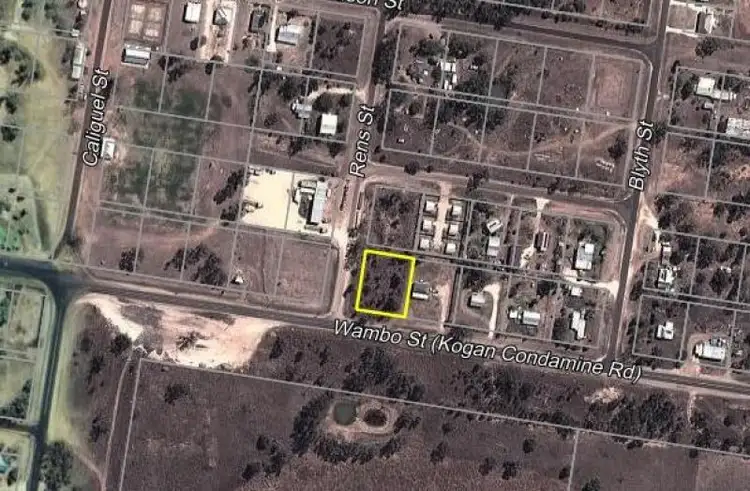 Floorplan of Homely land listing, 31 Condamine St, Condamine QLD 4416