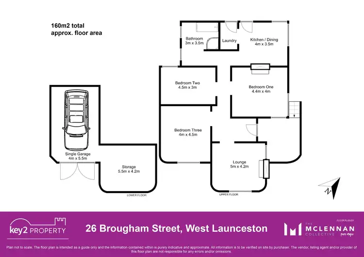 Floorplan of Homely house listing, 26 Brougham Street, West Launceston TAS 7250