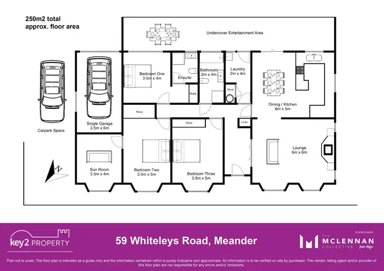 Floorplan of Homely house listing, 59 Whiteleys Road, Meander TAS 7304