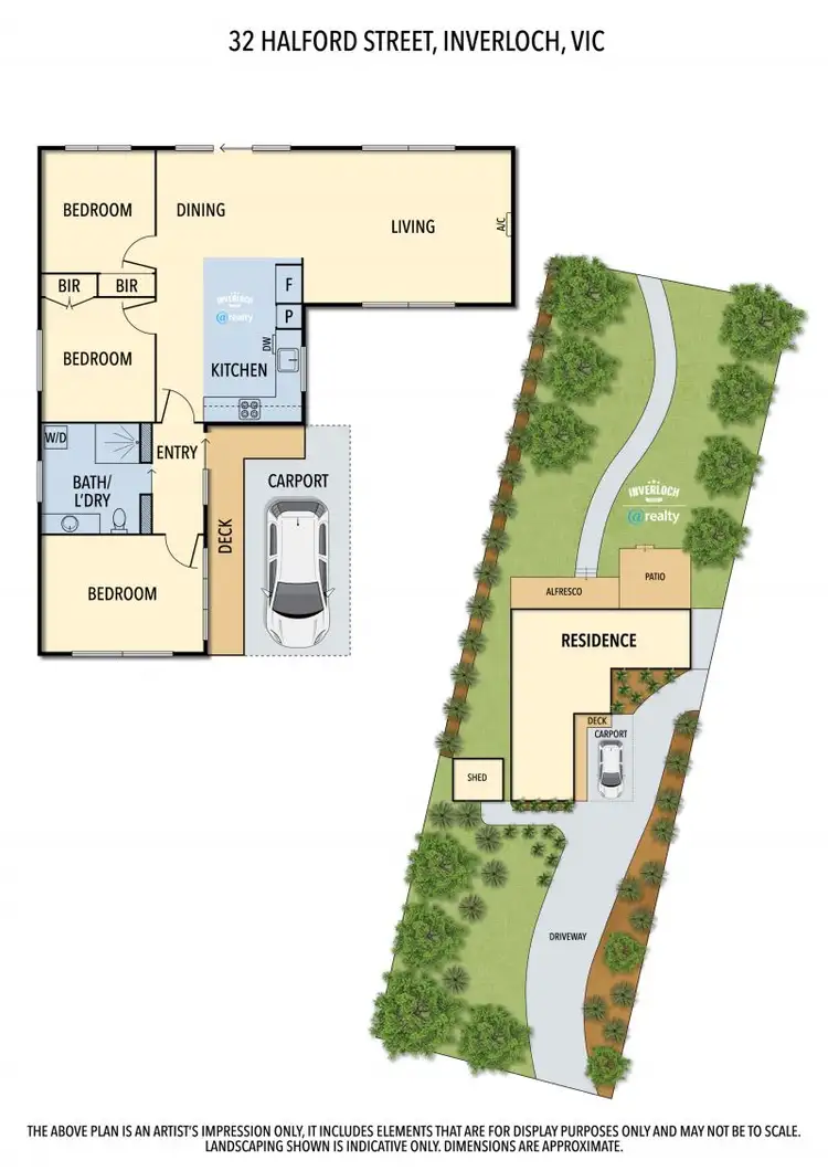 Floorplan of Homely house listing, 32 Halford Street, Inverloch VIC 3996
