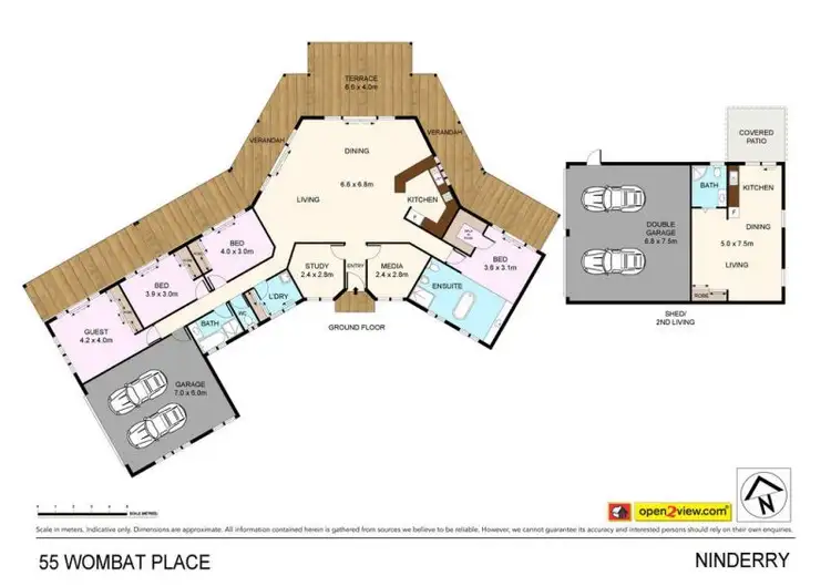 Floorplan of Homely house listing, 55 Wombat Place, Ninderry QLD 4561