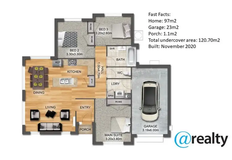 Floorplan of Homely house listing, 2/9 Erebus Street, Warrane TAS 7018