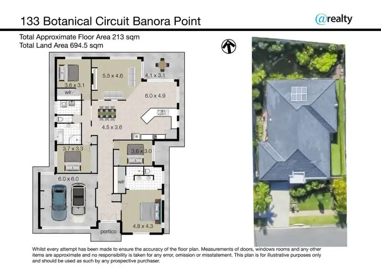 Floorplan of Homely house listing, 133 Botanical Circuit, Banora Point NSW 2486