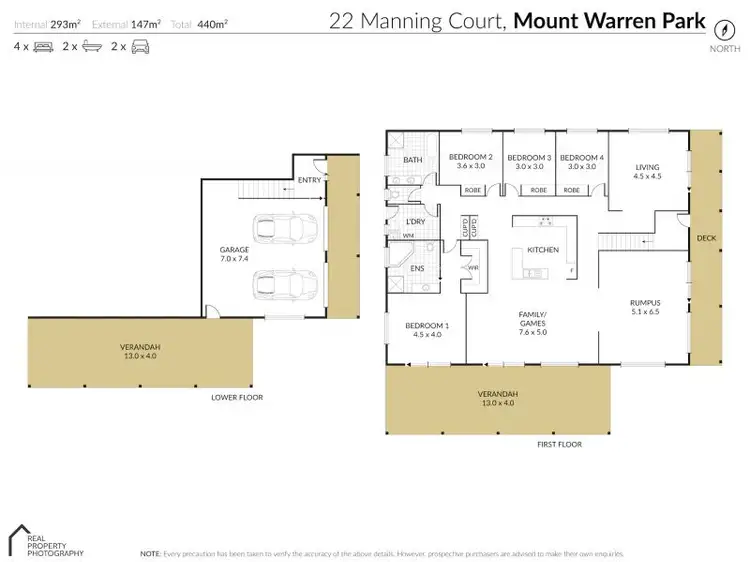 Floorplan of Homely house listing, 22 Manning Court, Mount Warren Park QLD 4207