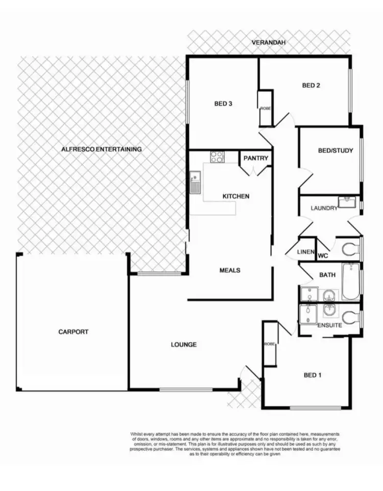 Floorplan of Homely house listing, 5 Windsor Court, Kangaroo Flat VIC 3555