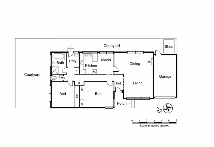 Floorplan of Homely house listing, 7/531 Dandenong Road, Armadale VIC 3143