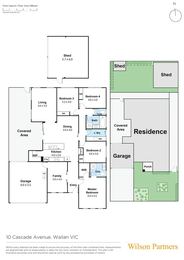 Floorplan of Homely house listing, 10 Cascade Avenue, Wallan VIC 3756