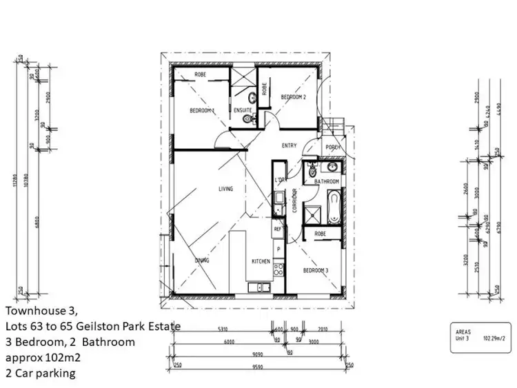 Floorplan of Homely house listing, 3/63-65 Napier Street, Geilston Bay TAS 7015