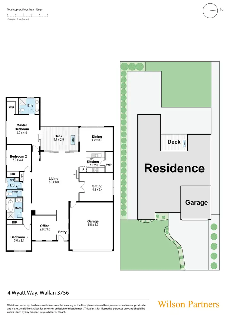 Floorplan of Homely house listing, 4 Wyatt Way, Wallan VIC 3756