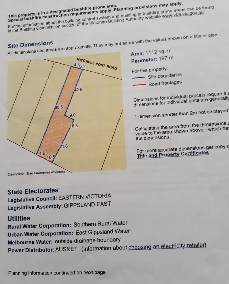 Floorplan of Homely land listing, 52 Riverine Street, Bairnsdale VIC 3875