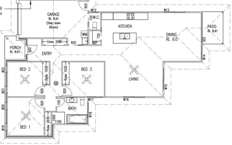 Floorplan of Homely villa listing, 29 Flobern St, Wauchope NSW 2446