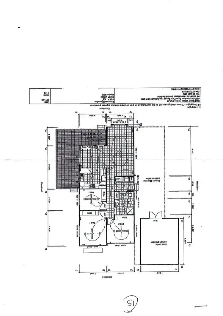 Floorplan of Homely house listing, 15 Wagtail Way/69 Light Street, Casino NSW 2470