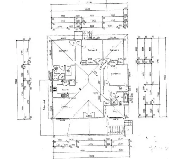 Floorplan of Homely house listing, 10 Dalzell Court, Burnside QLD 4560
