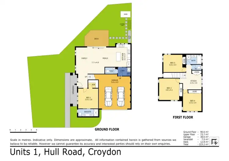 Floorplan of Homely house listing, 3/32 Hull Road, Croydon VIC 3136