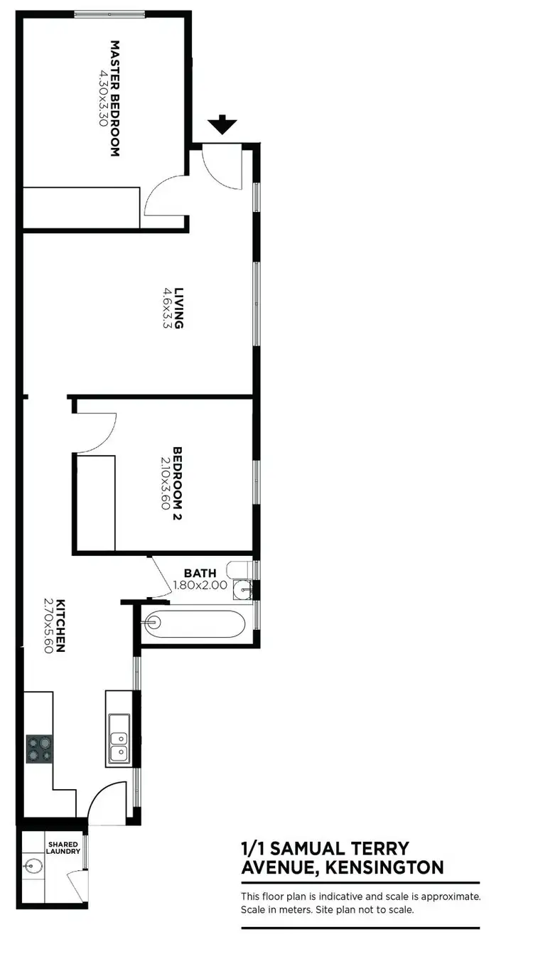 Floorplan of Homely apartment listing, 1/1 Samuel Terry Avenue, Kensington NSW 2033