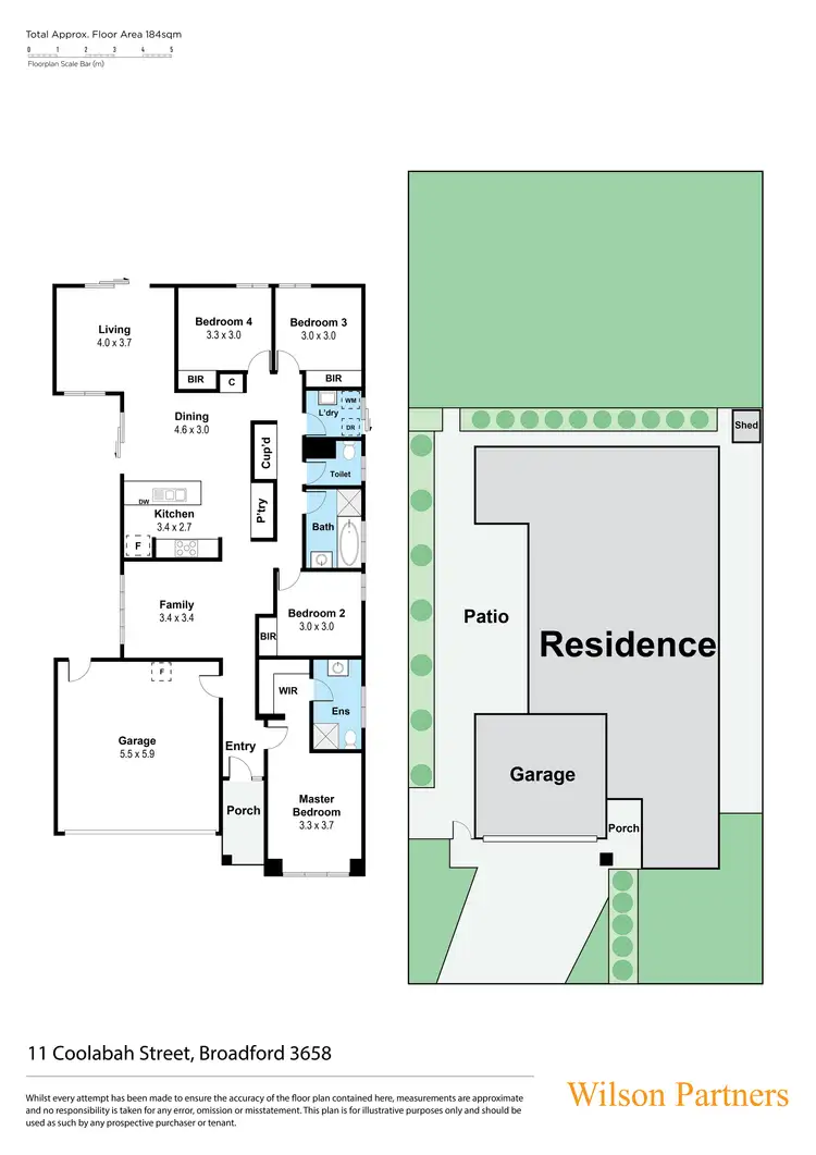 Floorplan of Homely house listing, 11 Coolabah Street, Broadford VIC 3658