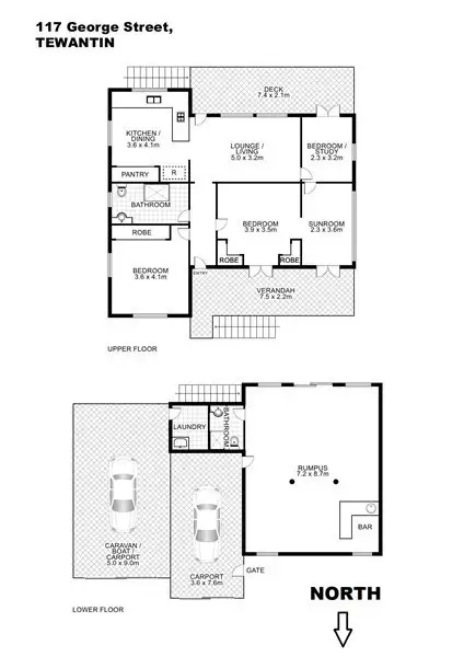 Floorplan of Homely house listing, 117 George Street, Tewantin QLD 4565