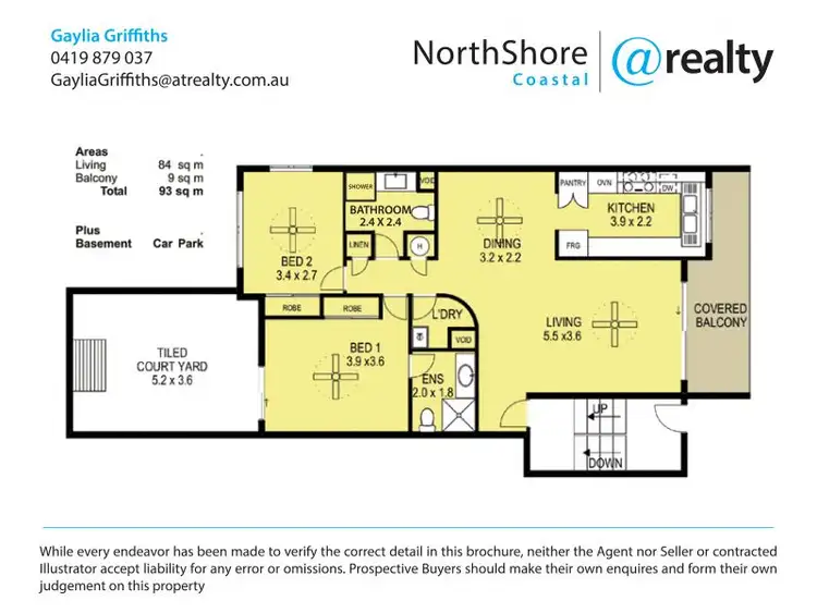 Floorplan of Homely unit listing, 5/9 Bayview Street, Runaway Bay QLD 4216