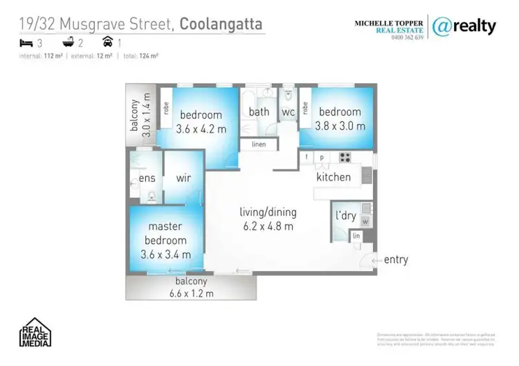 Floorplan of Homely apartment listing, 19/32-34 Musgrave Street, Kirra QLD 4225