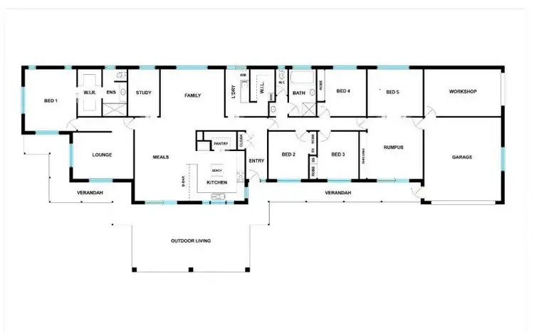 Floorplan of Homely house listing, 764 Hodge Street, Glenroy NSW 2640