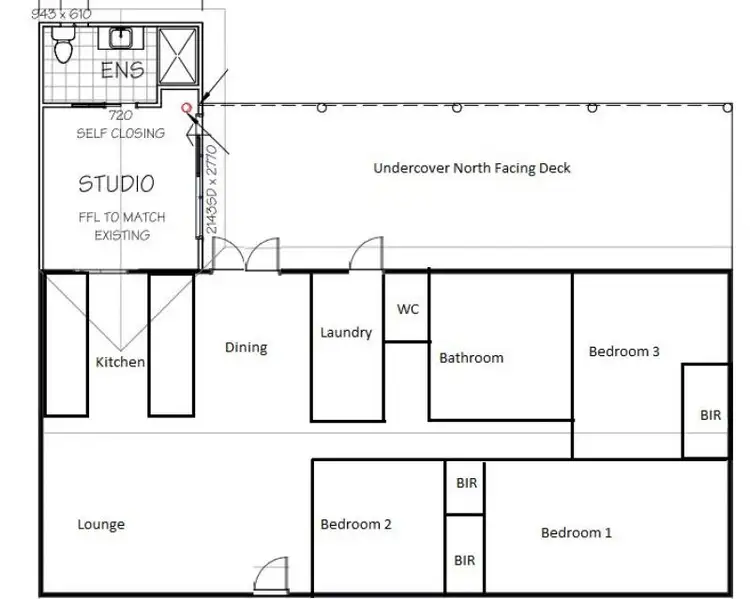 Floorplan of Homely house listing, 97 Goldfields Road, Castletown WA 6450
