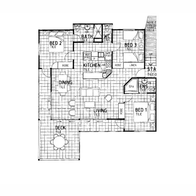 Floorplan of Homely apartment listing, Oasis 23/5 Banksia Court, Hamilton Island QLD 4803