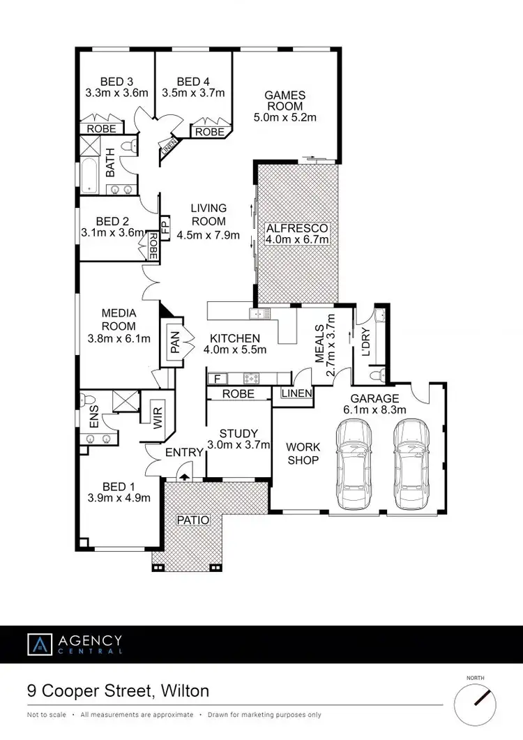Floorplan of Homely house listing, 9 Cooper Street, Wilton NSW 2571