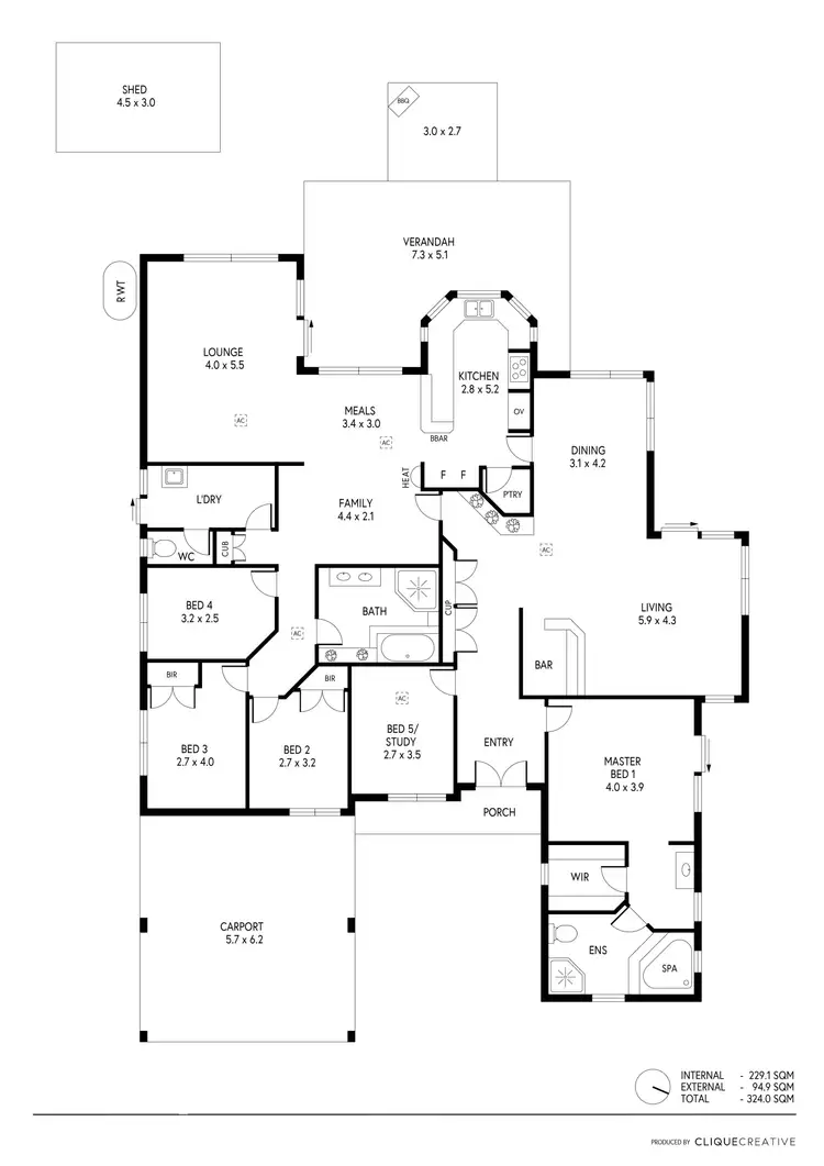 Floorplan of Homely house listing, Address available on request