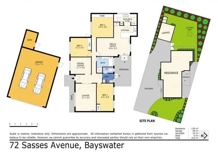 Floorplan of Homely house listing, 72 Sasses Avenue, Bayswater VIC 3153