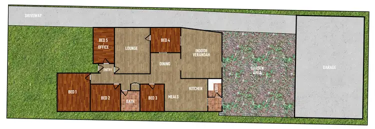 Floorplan of Homely house listing, 42 Vale Street, Birmingham Gardens NSW 2287