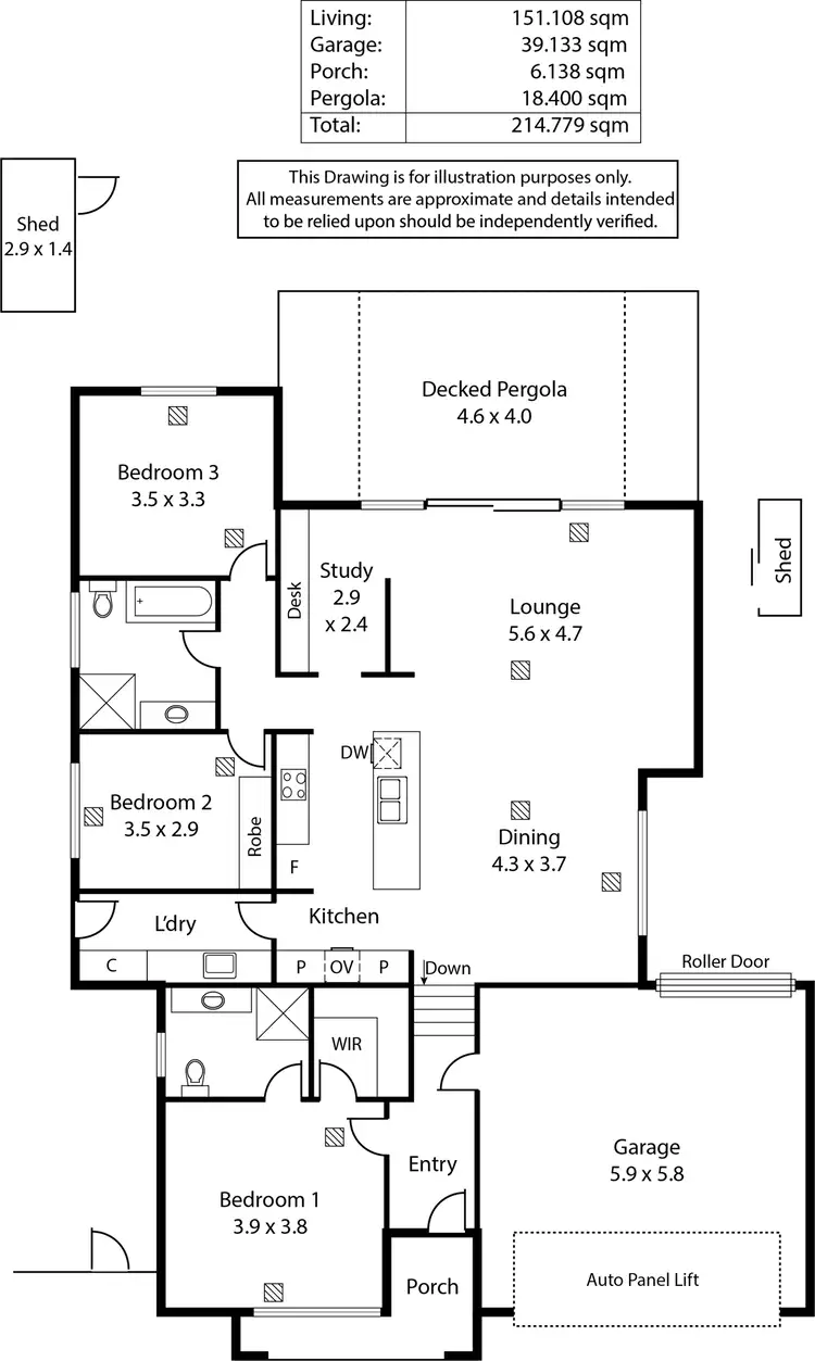 Floorplan of Homely house listing, 25 Bayley Circuit, Trott Park SA 5158