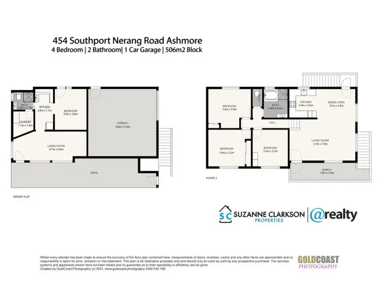 Floorplan of Homely house listing, 454 Southport Nerang Road, Ashmore QLD 4214